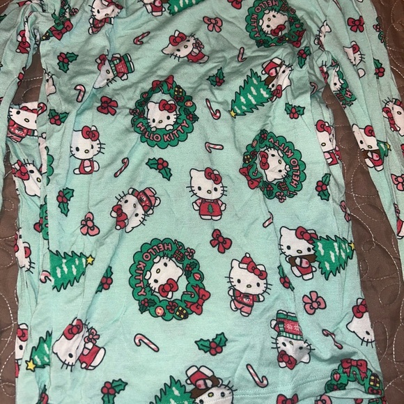Hello Kitty Kids Pajamas - Green - Picture 1 of 2
